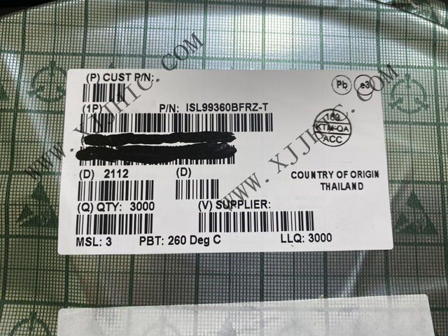 瑞薩進(jìn)口原裝 ISL99360BFRZ ISL99360 全、半橋驅(qū)動器 QFN