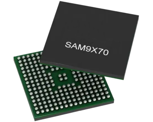 Microchip SAM9X75-I/4PB超低功耗微處理器（MPU） 、運(yùn)行頻率高達(dá)800MHz。