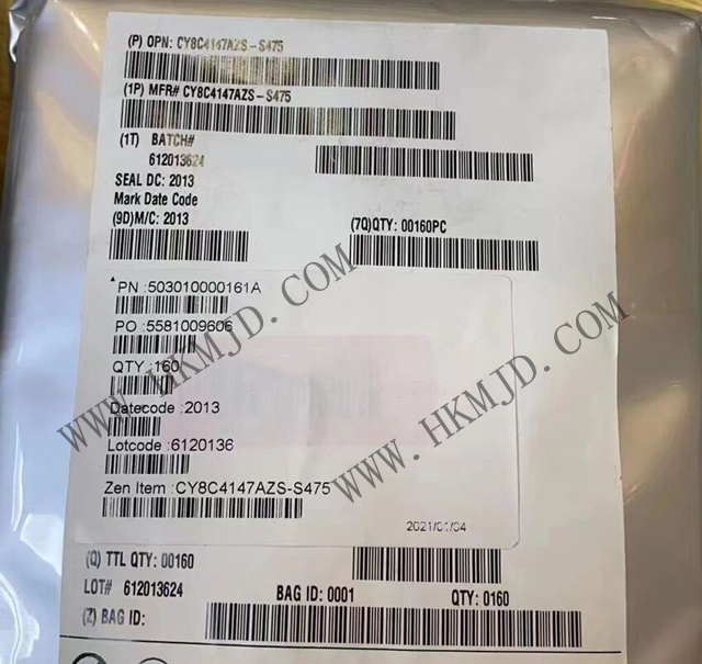供應(yīng)32位單片機(jī) CY8C4147AZS-S475 汽車，AEC-Q100，PSOC? 4 CY8C4100S Plus 微控制器 IC