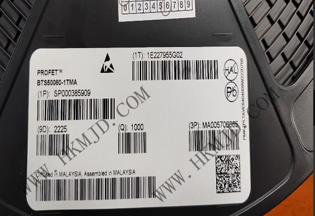 BTS50080-1TMA 英飛凌單通道高壓側(cè)電源開關(guān)，具有嵌入式保護(hù)功能