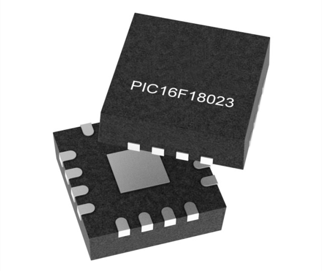 Microchip PIC16F18023-I/MG MCU：32MHz、8位PIC16F微控制器（3.5KB閃存）QFN-16