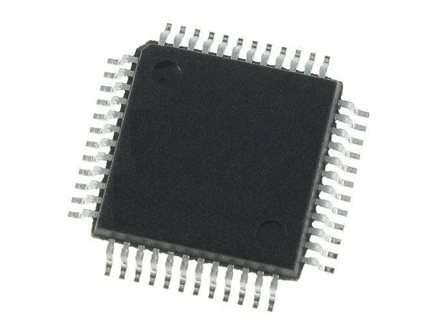 主流微控制器STM32F102CBT6：48 MHz CPU，具備USB FS