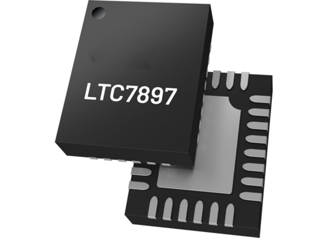 LTC7897RUFD同步降壓控制器：140V、低 IQ、開關(guān)頻率100kHz ~ 2.5MHz