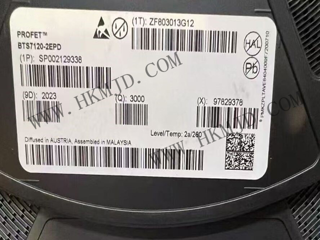 供應(yīng)Infineon BTS7120-2EPD智能高側(cè)電源開(kāi)關(guān)，助力汽車與工業(yè)應(yīng)用升級(jí)