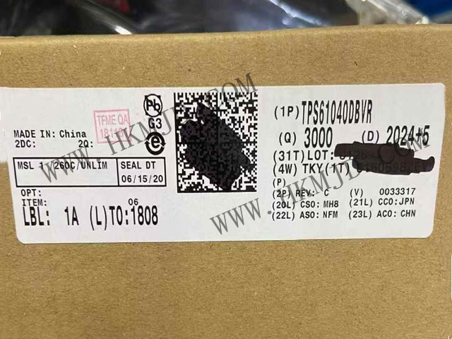 明佳達(dá)供應(yīng) [TI] TPS61040DBVR 28V、400mA 開(kāi)關(guān)升壓轉(zhuǎn)換器