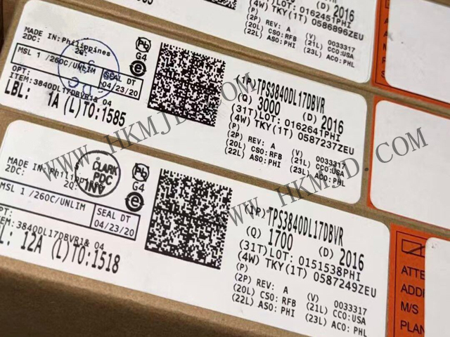 TI TPS3840DL17DBVR 高輸入電壓監(jiān)視器，帶 MR 和可編程延遲