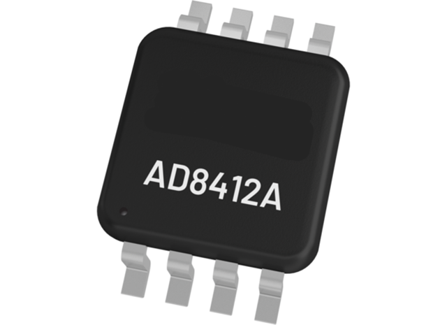 AD8412ABRMZ電流檢測(cè)放大器：1.8MHz 高帶寬、?2V 至 50V 寬輸入電壓范圍