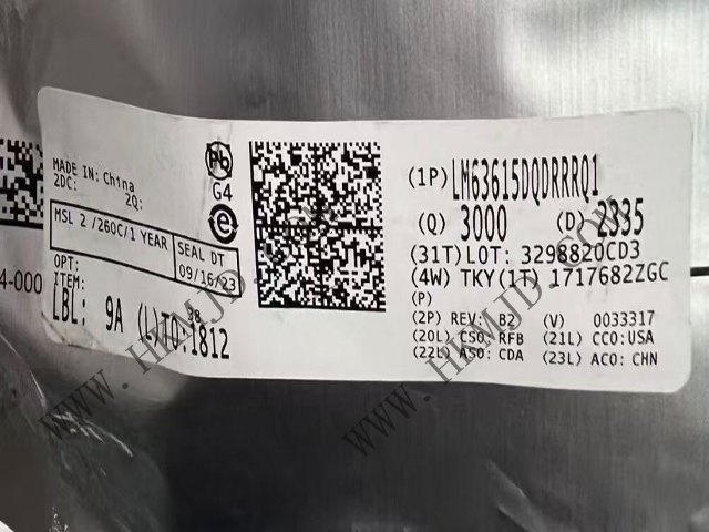 供應(yīng)德州儀器 LM63615DQDRRRQ1 3.5V 至 36V、1.5A 汽車降壓轉(zhuǎn)換器