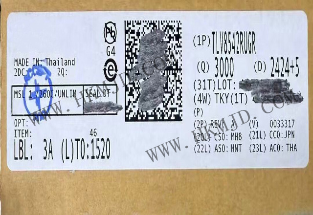 [供應(yīng) TI 放大器] TLV8542RUGR 500nA，RRIO 運(yùn)算放大器