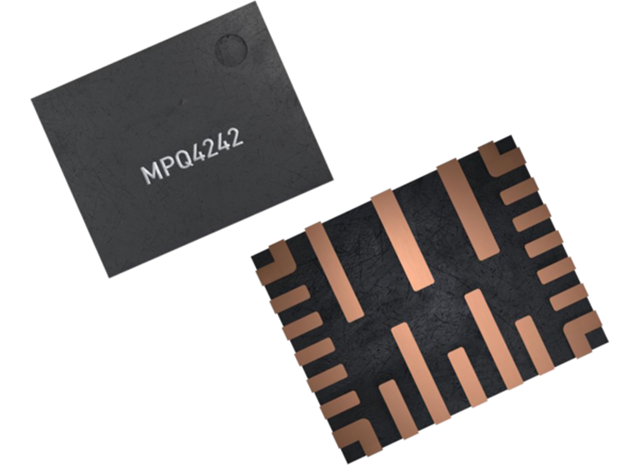 MPQ4242GVE-0000-AEC1：集成升降壓變換器的 5A、36V 、全集成 USB PD 解決方案