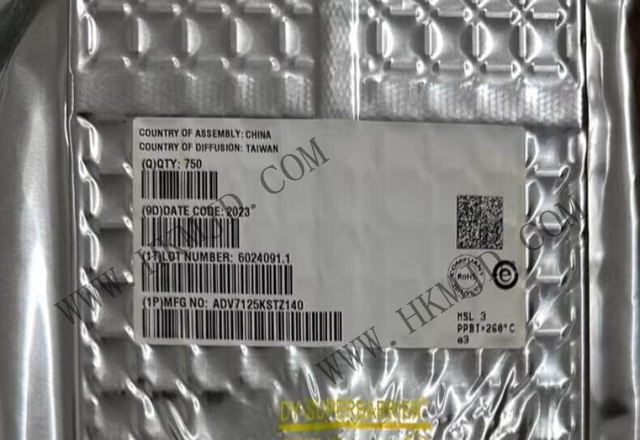 供應 ADI ADV7125KSTZ140 330MHz 三通道 8 位高速視頻數(shù)模轉換器