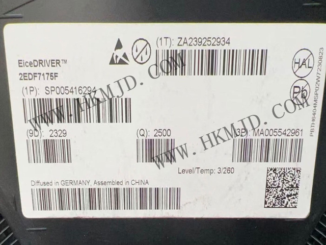 英飛凌驅動 IC 2EDF7175F 快速、可靠、雙通道、功能隔離的MOSFET柵極驅動器