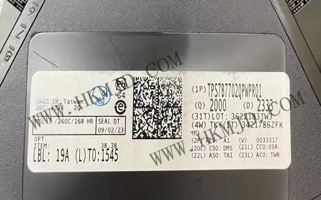 出售【TI】TPS7B7702QPWPRQ1 雙通道可調節(jié)天線低壓降穩(wěn)壓器