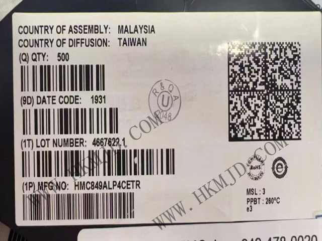 高性能射頻開關(guān)HMC849ALP4CETR現(xiàn)貨供應(yīng) - 明佳達(dá)電子專業(yè)分銷ADI產(chǎn)品
